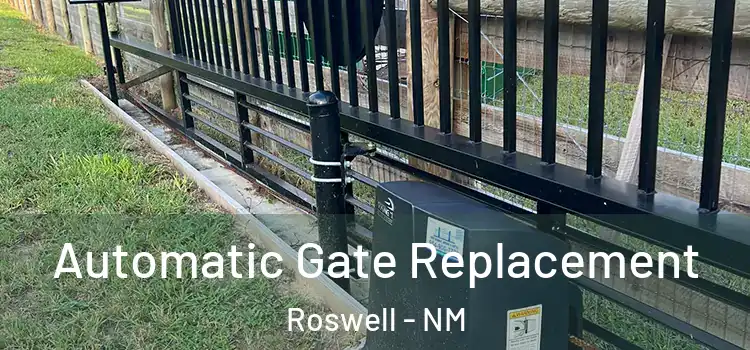 Automatic Gate Replacement Roswell - NM