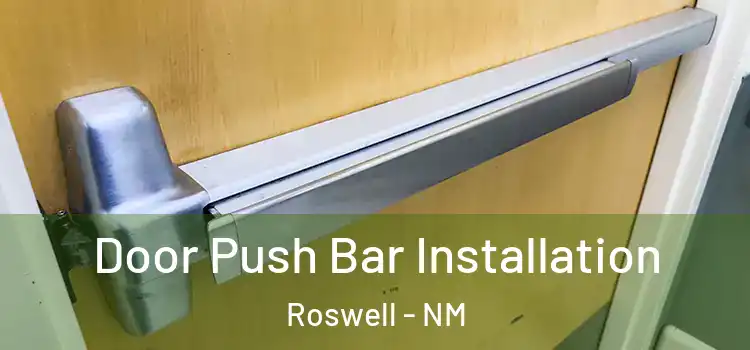 Door Push Bar Installation Roswell - NM