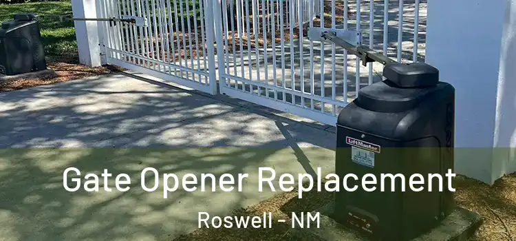 Gate Opener Replacement Roswell - NM